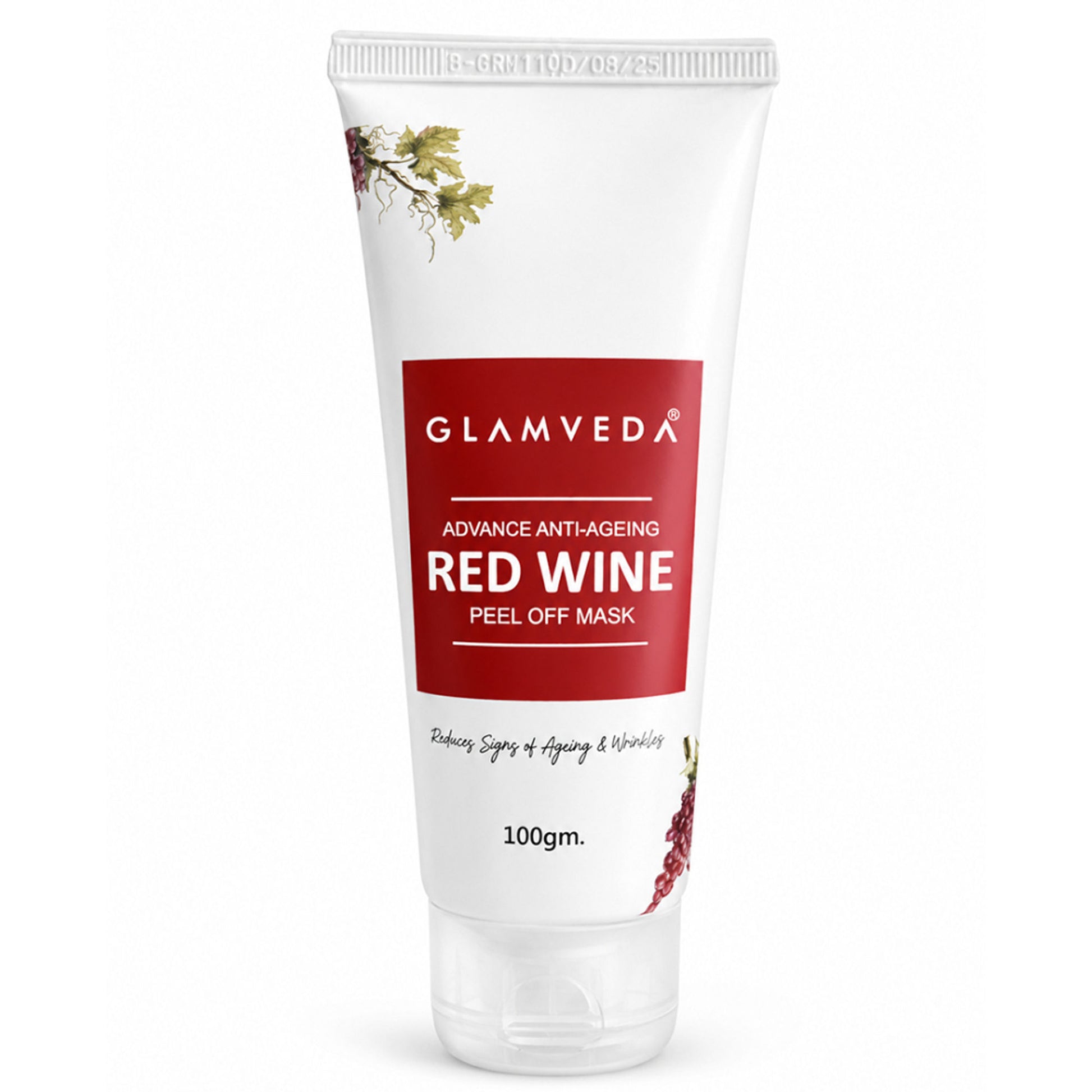 Glamveda Red Wine Advance Anti-ageing Peel Off Mask