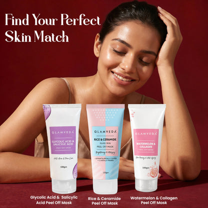 Glamveda Red Wine Advance Anti-ageing Peel Off Mask