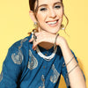 Dhiyona IE Printed Cotton Blend Kurta Set