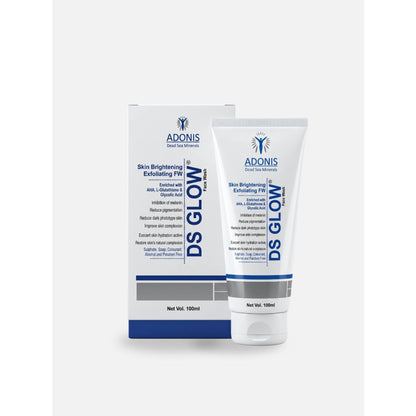 Adonis Unisex Ds Glow Face Wash Cleanser With Glutathione & Glycolic Acid For Brightening & Radiance