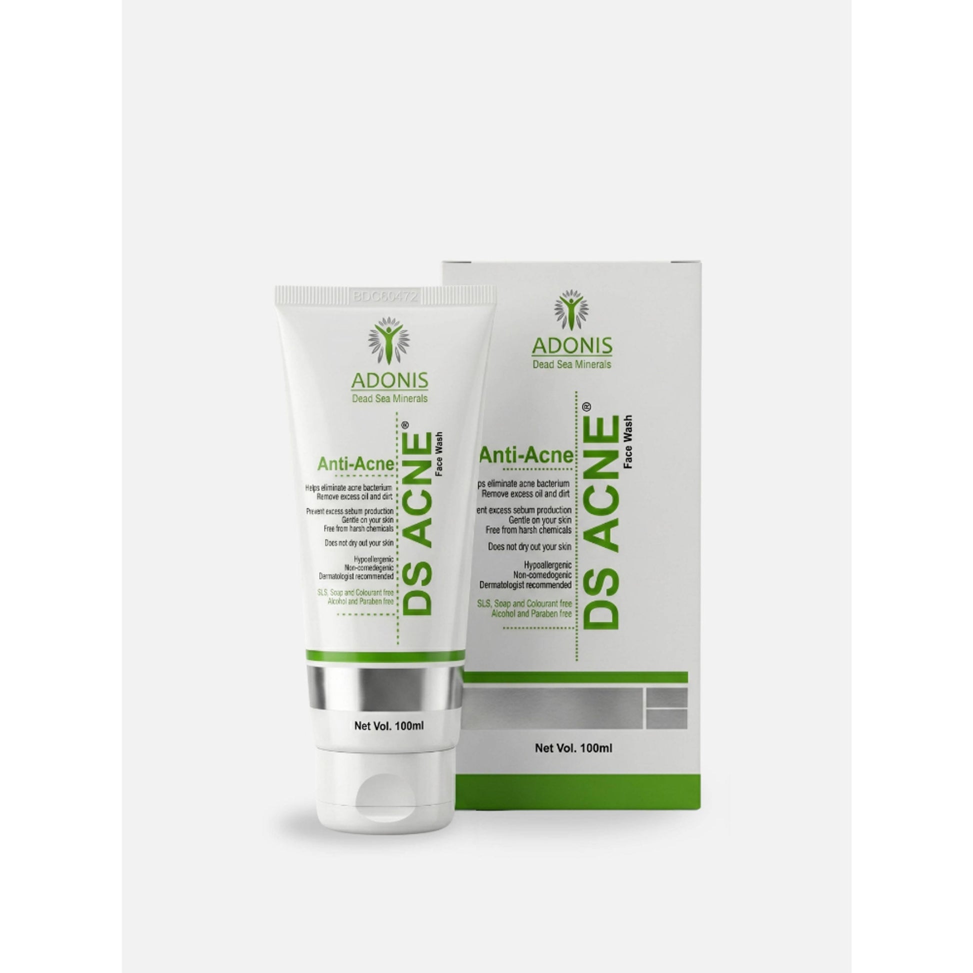 Adonis Unisex Ds Anti Acne Face Wash Cleanser With Salicylic Acid & Minerals For Oil Control & Acne