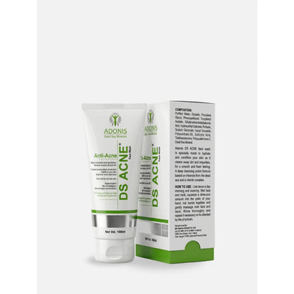 Adonis Unisex Ds Anti Acne Face Wash Cleanser With Salicylic Acid & Minerals For Oil Control & Acne
