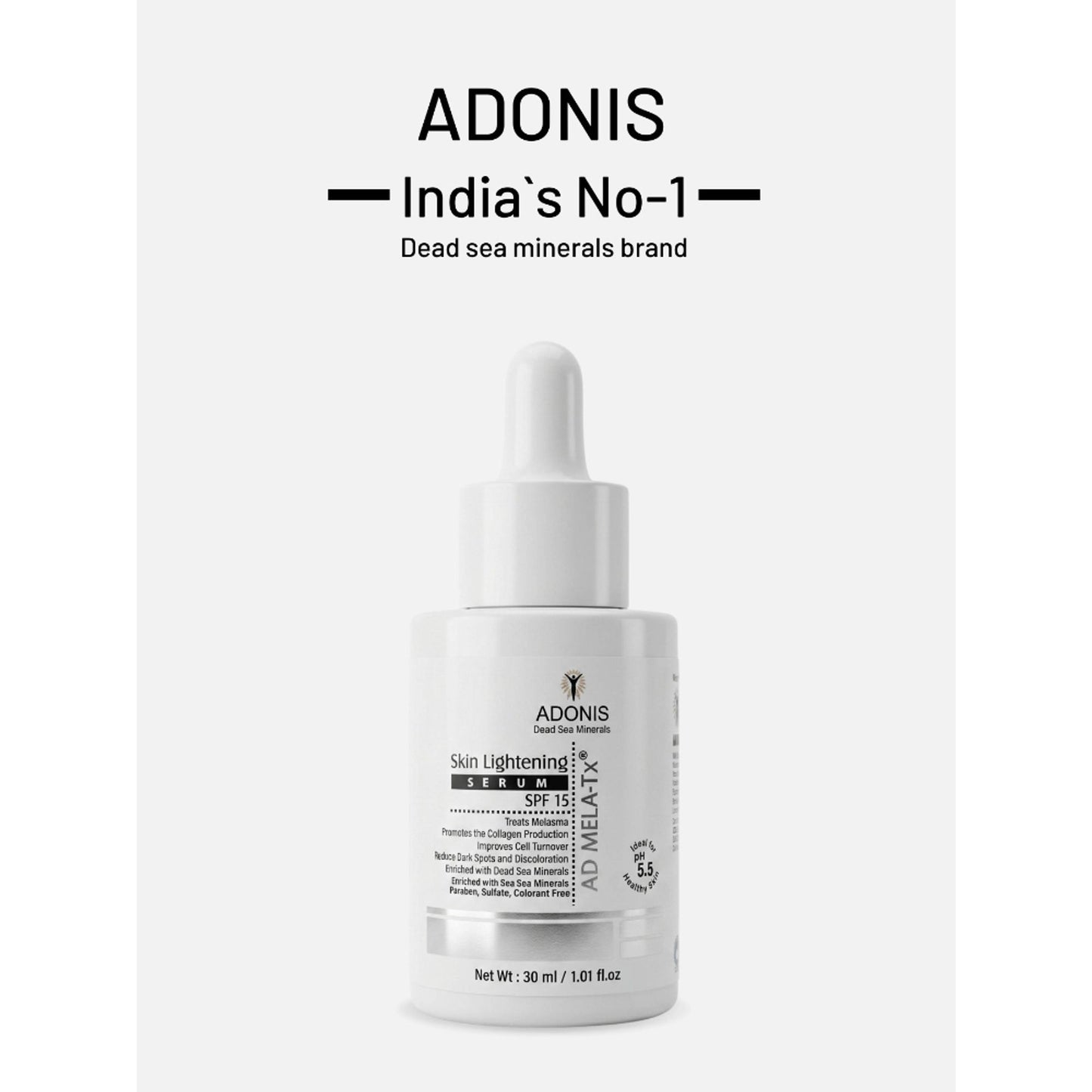 Adonis Unisex Ad Mela Tx Face Serum With Tranexamic Acid & Kojic Acid For Dark Spots & Even Tone