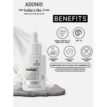 Adonis Unisex Ad Mela Tx Face Serum With Tranexamic Acid & Kojic Acid For Dark Spots & Even Tone