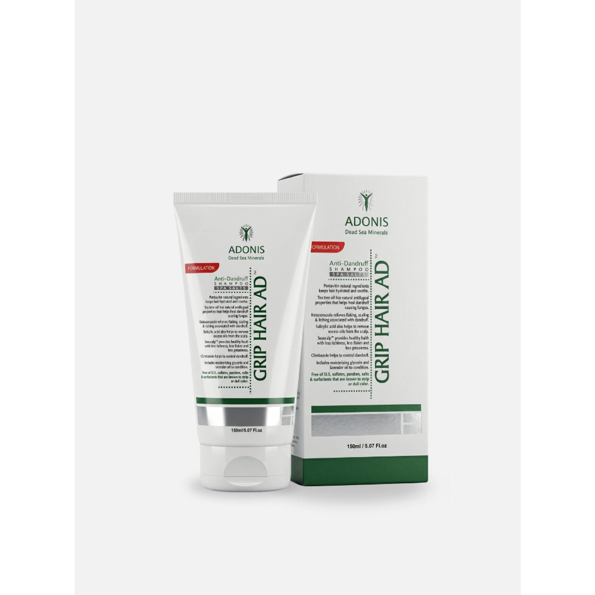 Adonis Grip AD Shampoo With Ketoconazole & Seascalp For Healthy Scalp