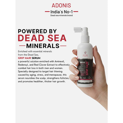 Adonis Grip Hair Serum With Biotin & Keratin For Healthy Strong Hair