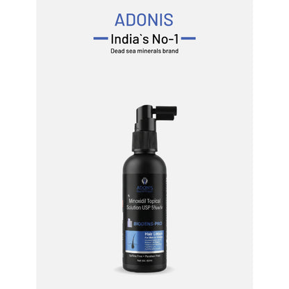 Adonis Biodens Pro Lotion With Minoxidil & Procapil For Hair Growth Control