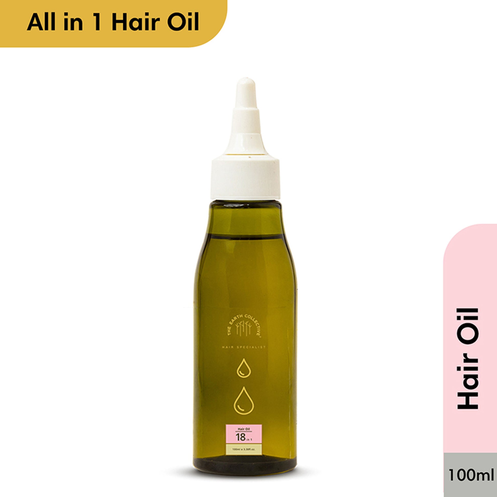 The Earth Collective 18 In 1 Hair Oil - Intense Hair Repair
