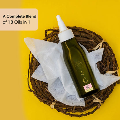 The Earth Collective 18 In 1 Hair Oil - Intense Hair Repair