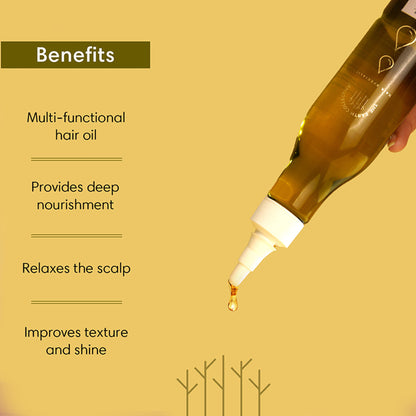 The Earth Collective 18 In 1 Hair Oil - Intense Hair Repair