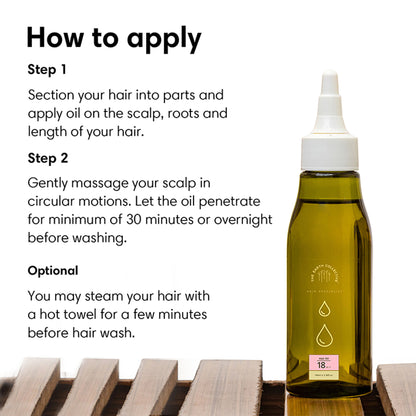 The Earth Collective 18 In 1 Hair Oil - Intense Hair Repair