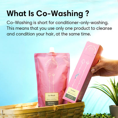 The Earth Collective Co-Wash Conditioner Only Wash With Keratin