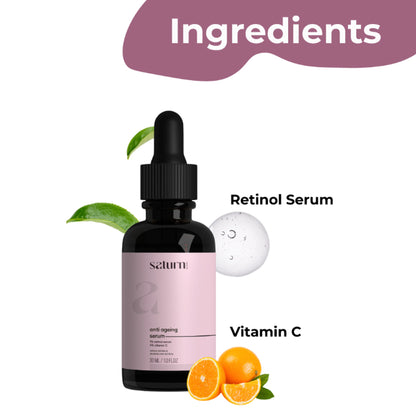 Saturn by GHC Niacinamide Anti Ageing Face Serum That Controls Wrinkles and Reduces Signs Of Ageing