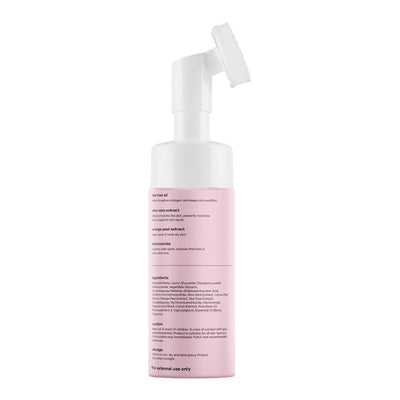 Saturn by GHC Foaming Face Wash With Deep Cleansing Brush for Acne & Oil Control