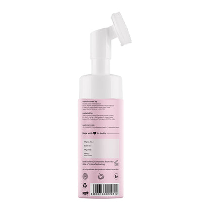 Saturn by GHC Foaming Face Wash With Deep Cleansing Brush for Acne & Oil Control