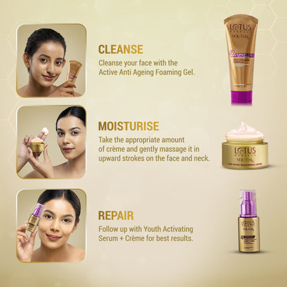 Lotus Herbals YouthRx Anti Ageing Transforming Face Cream SPF 25 , Reduce Dark Spots & Blemishes
