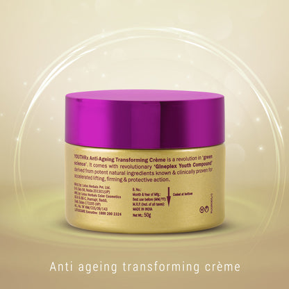 Lotus Herbals YouthRx Anti Ageing Transforming Face Cream SPF 25 , Reduce Dark Spots & Blemishes