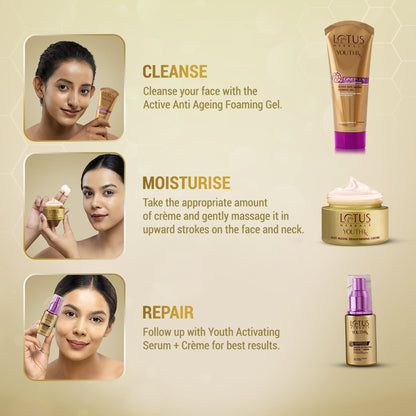 Lotus Herbals YouthRx Anti-Ageing Nourishing Night Face Cream,Reduces Fine Lines For All Skin Types