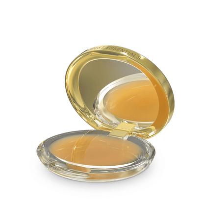 Forest Essentials Narangi Glaze Luscious Lip Balm with organic beeswax for dry, chapped lips in a sleek tube.