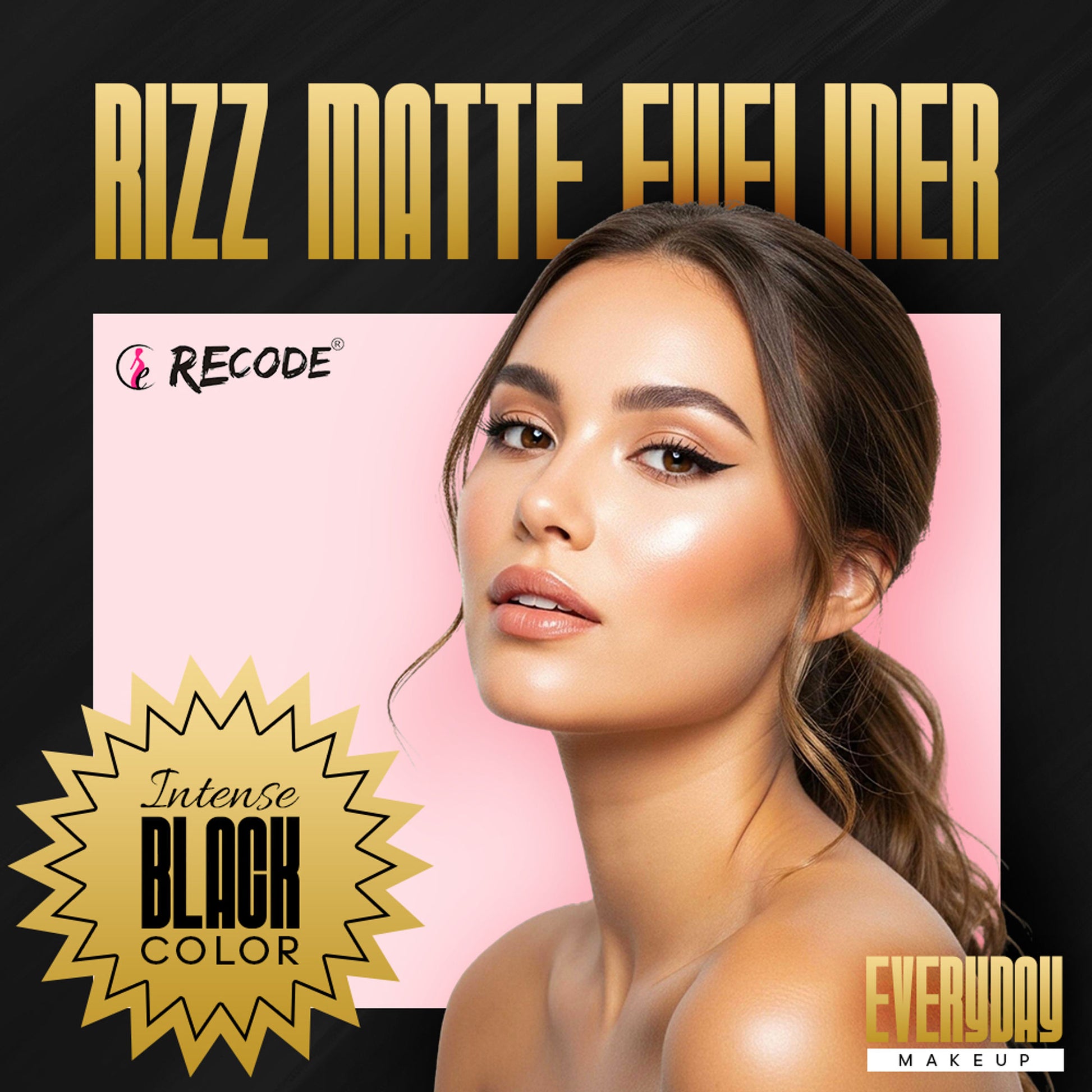 Recode Rizz Matte Black Eyeliner-Everyday Makeup