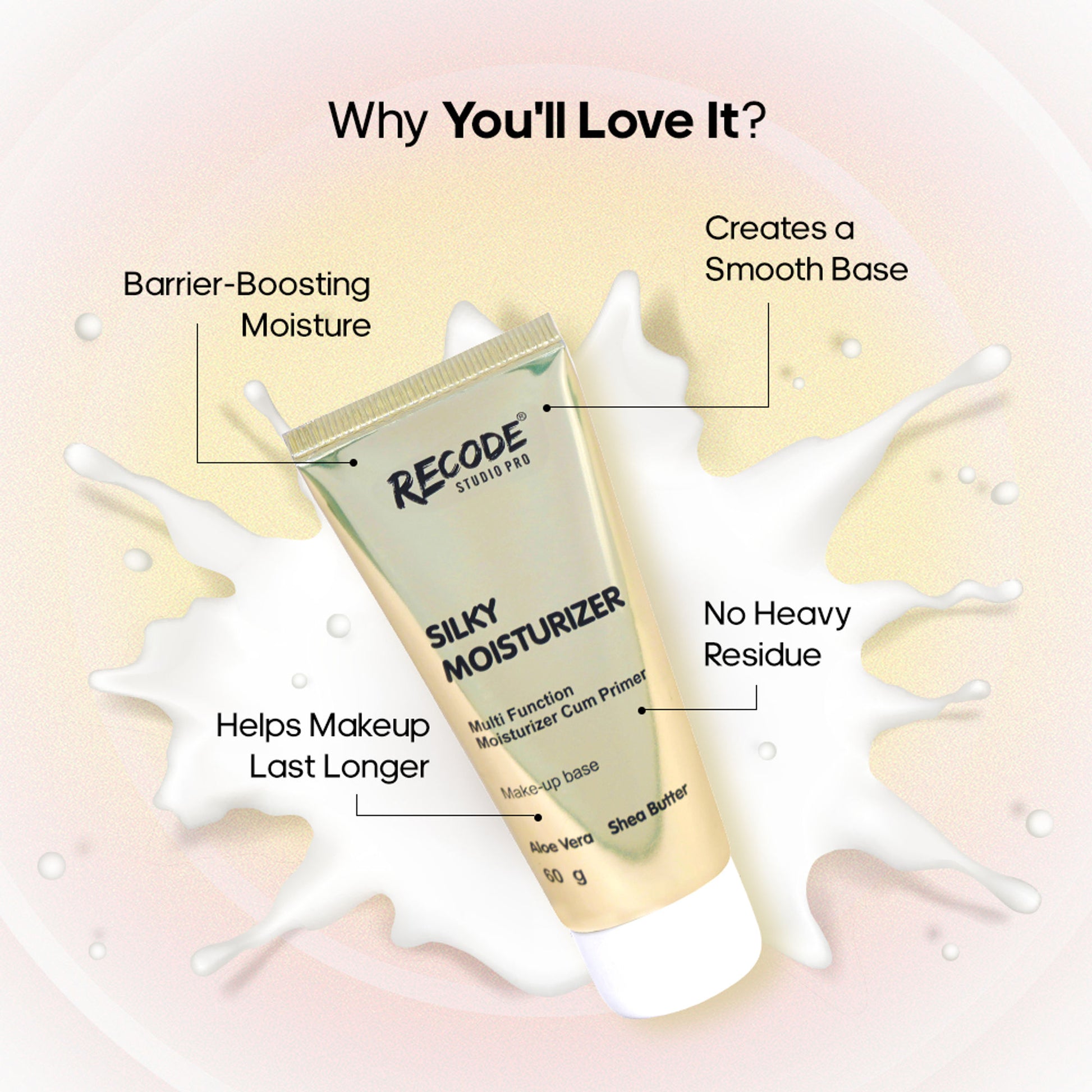 Recode Silky Moisturizer Cum Primer