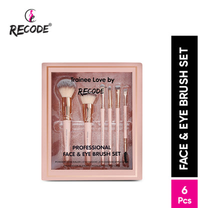 Recode Face & Eye Brush Set 6 Pcs