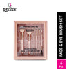 Recode Face & Eye Brush Set 6 Pcs