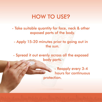 Ozone Glow4sure Sunscreen Lotion SPF 30 PA+++
