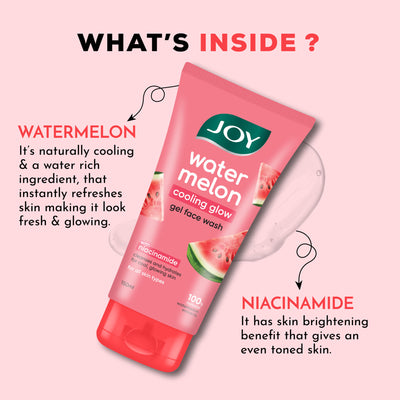 Joy Watermelon Cooling Glow Gel Face Wash