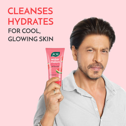 Joy Watermelon Cooling Glow Gel Face Wash