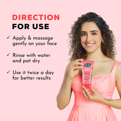 Joy Watermelon Cooling Glow Gel Face Wash