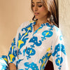 Dhiyona IE Women Printed Regular Kurta with Trousers