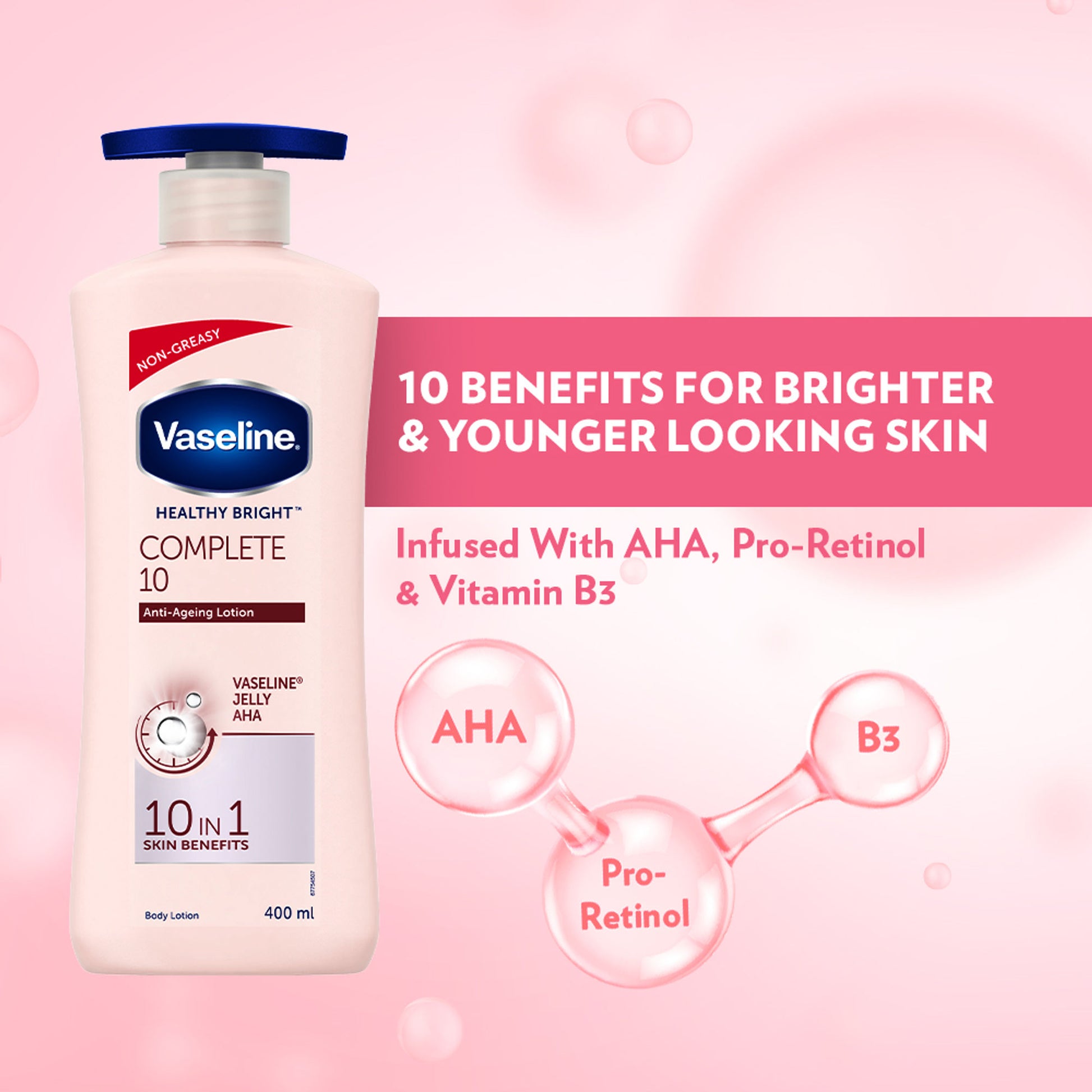Vaseline Healthy Bright Complete 10 Body Lotion