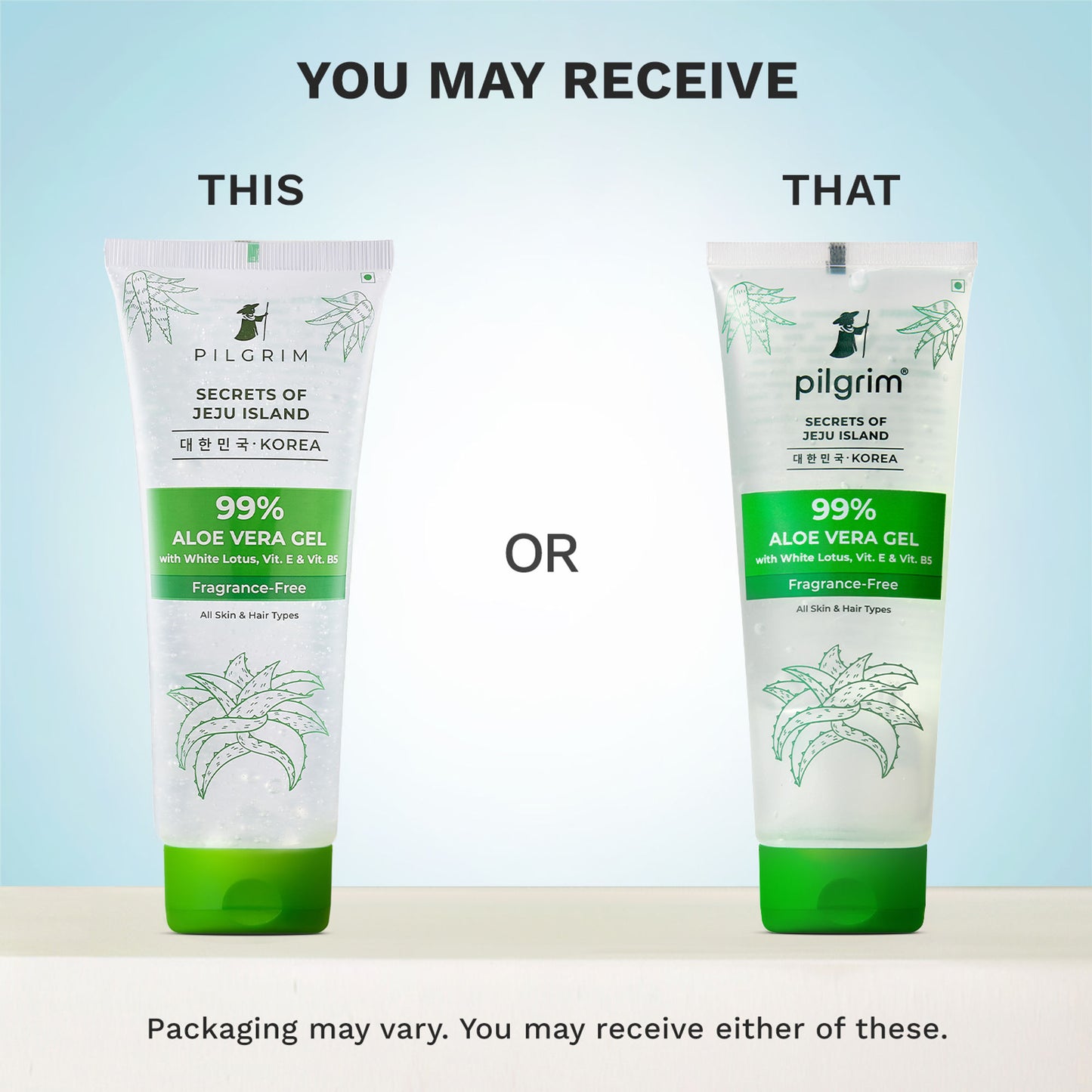 Pilgrim Aloe Vera Gel With Vitamin E For Glowing Skin & Hair
