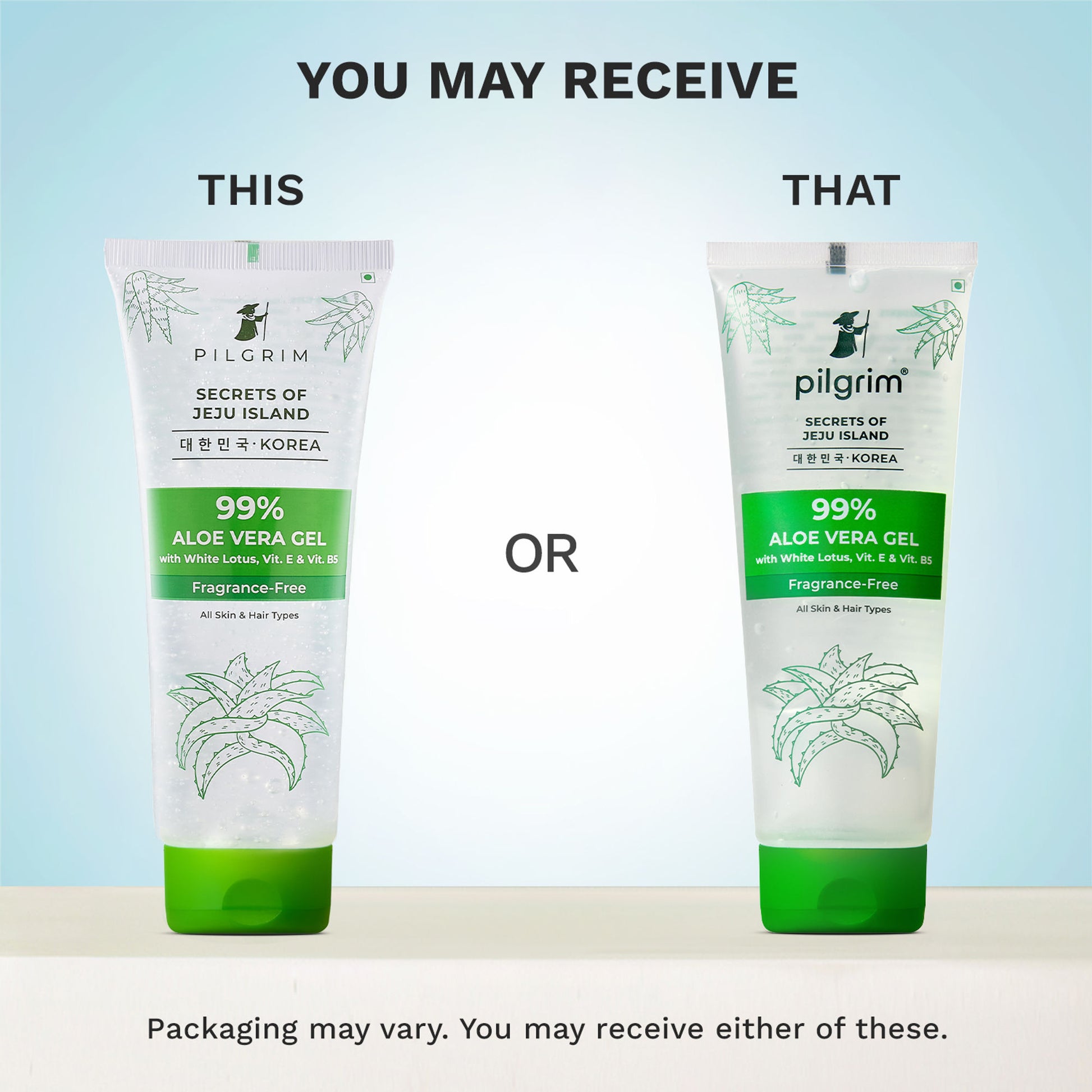 Pilgrim Aloe Vera Gel With Vitamin E For Glowing Skin & Hair