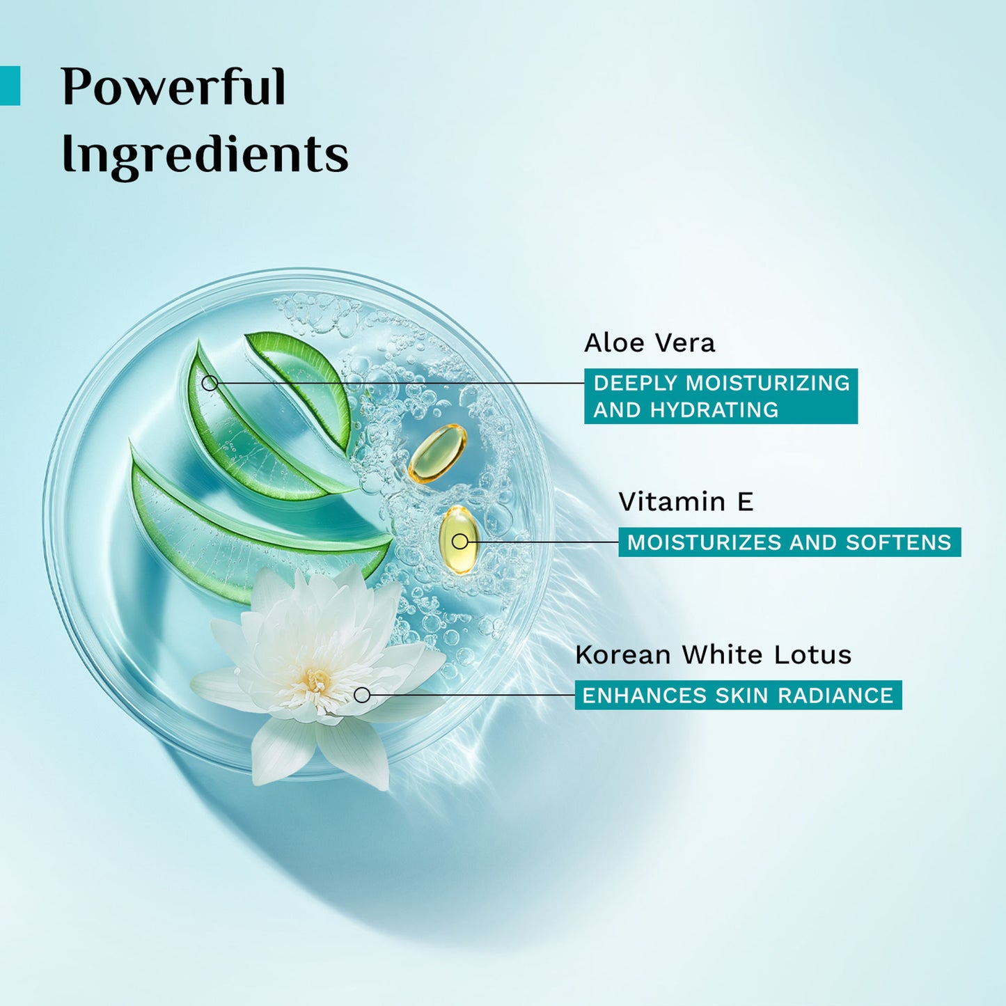 Pilgrim Aloe Vera Gel With Vitamin E For Glowing Skin & Hair