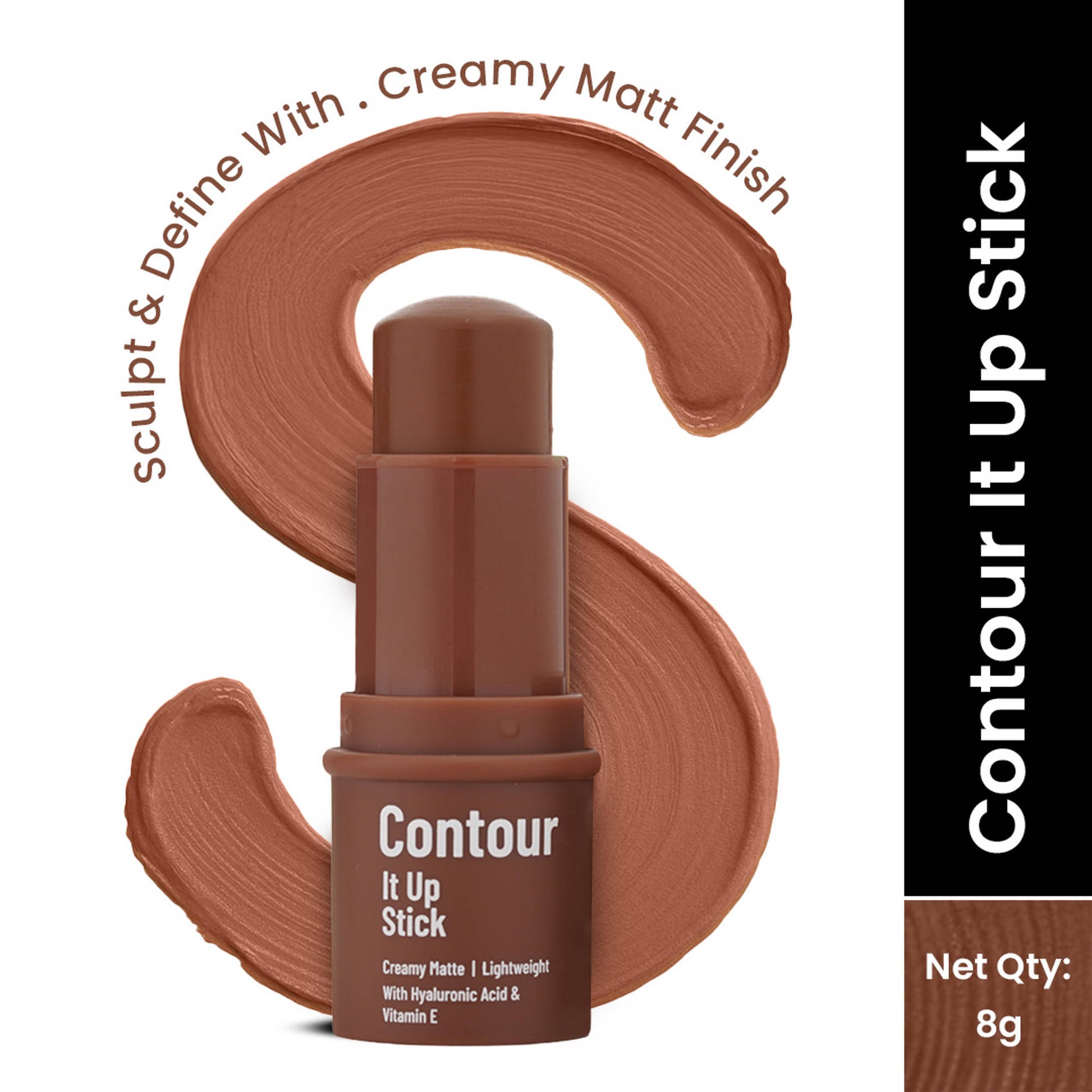 Swiss Beauty Contour It Up Stick - 01 Walnut Brown