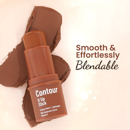 Swiss Beauty Contour It Up Stick - 01 Walnut Brown