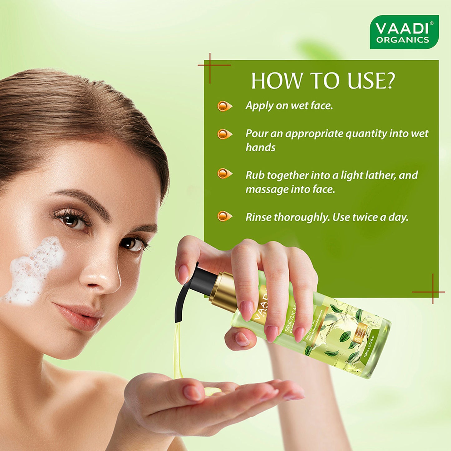 Vaadi Herbals 2% Salicylic Acid Face Wash