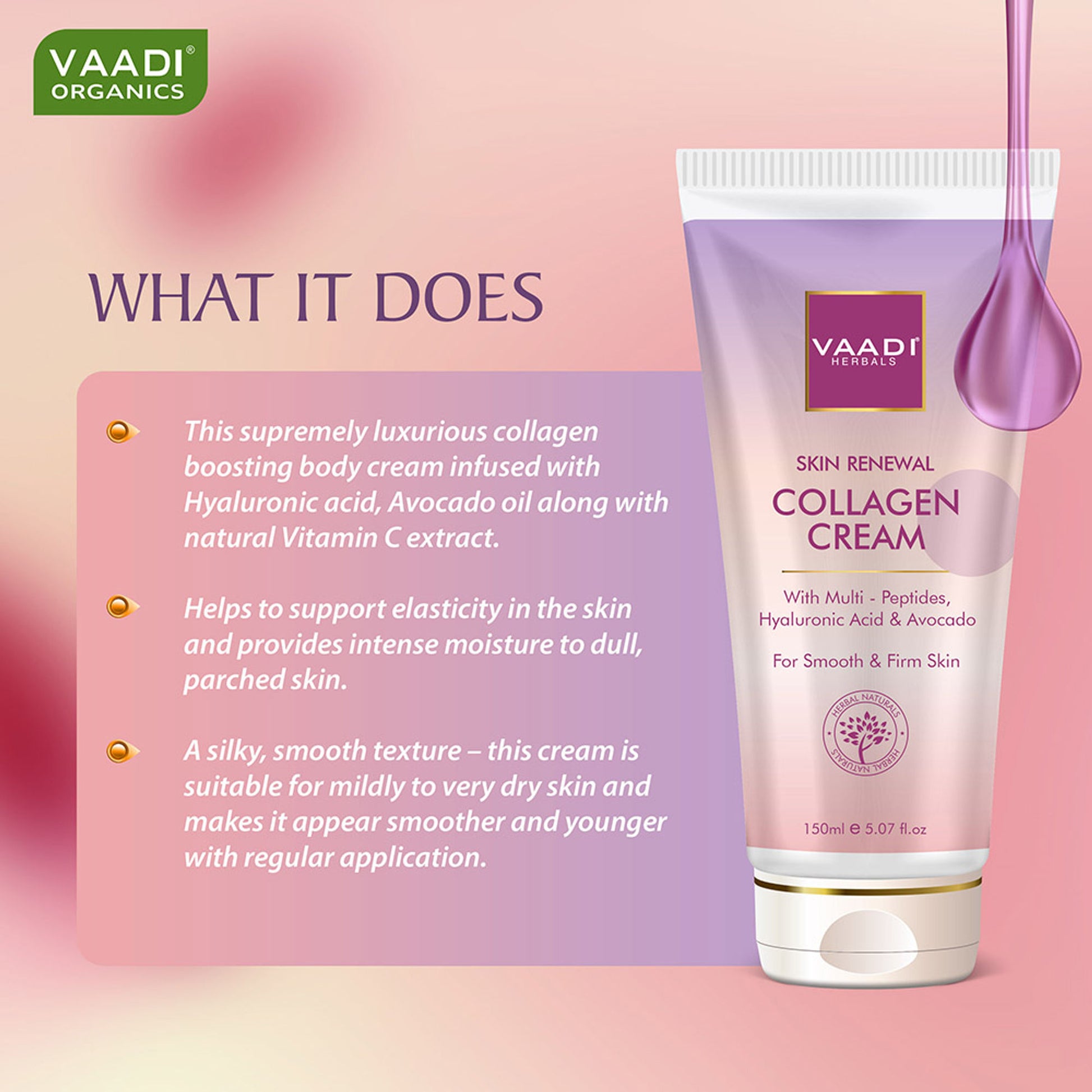 Vaadi Herbals Skin Renewal Collagen Cream