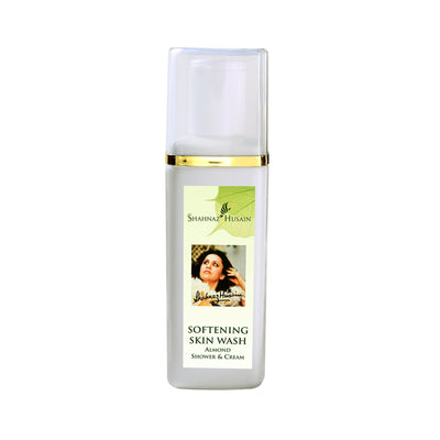 Shahnaz Husain Softening Skin Wash - Almond Shower & Cream