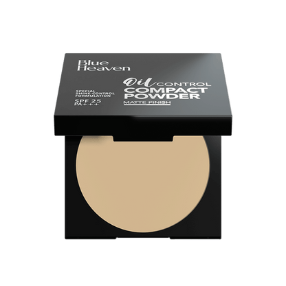 Blue Heaven Oil Control Compact Powder Matte Finish - Cream 201