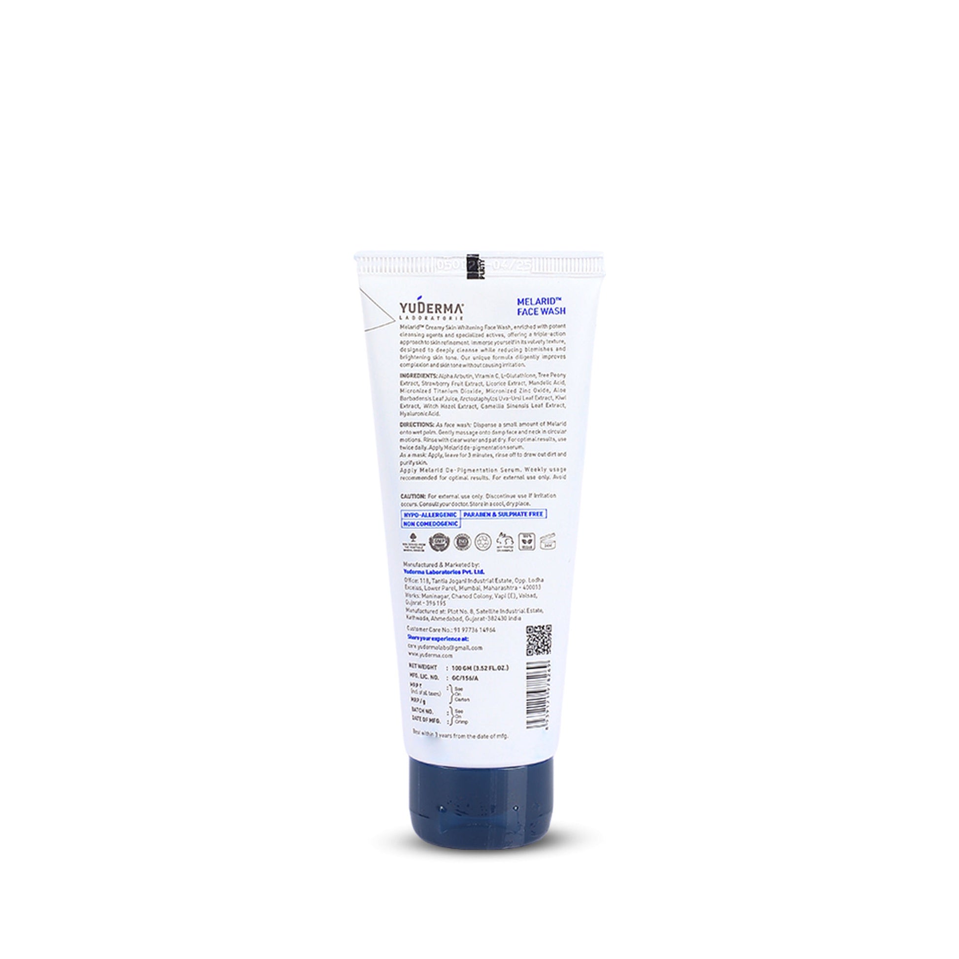 Yuderma Melarid Face Wash