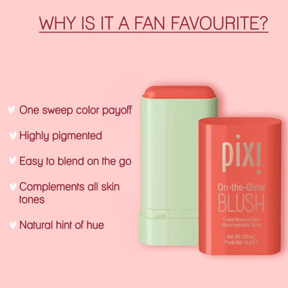 Pixi On The Glow Cream Blush - Ruby