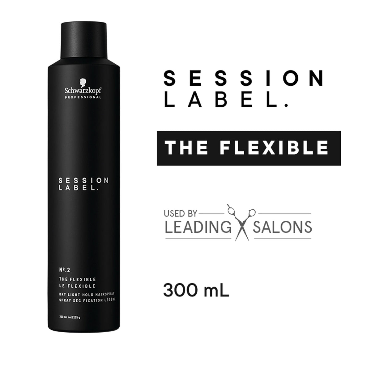 Schwarzkopf Professional Session Label Flexible Hold Hair Spray
