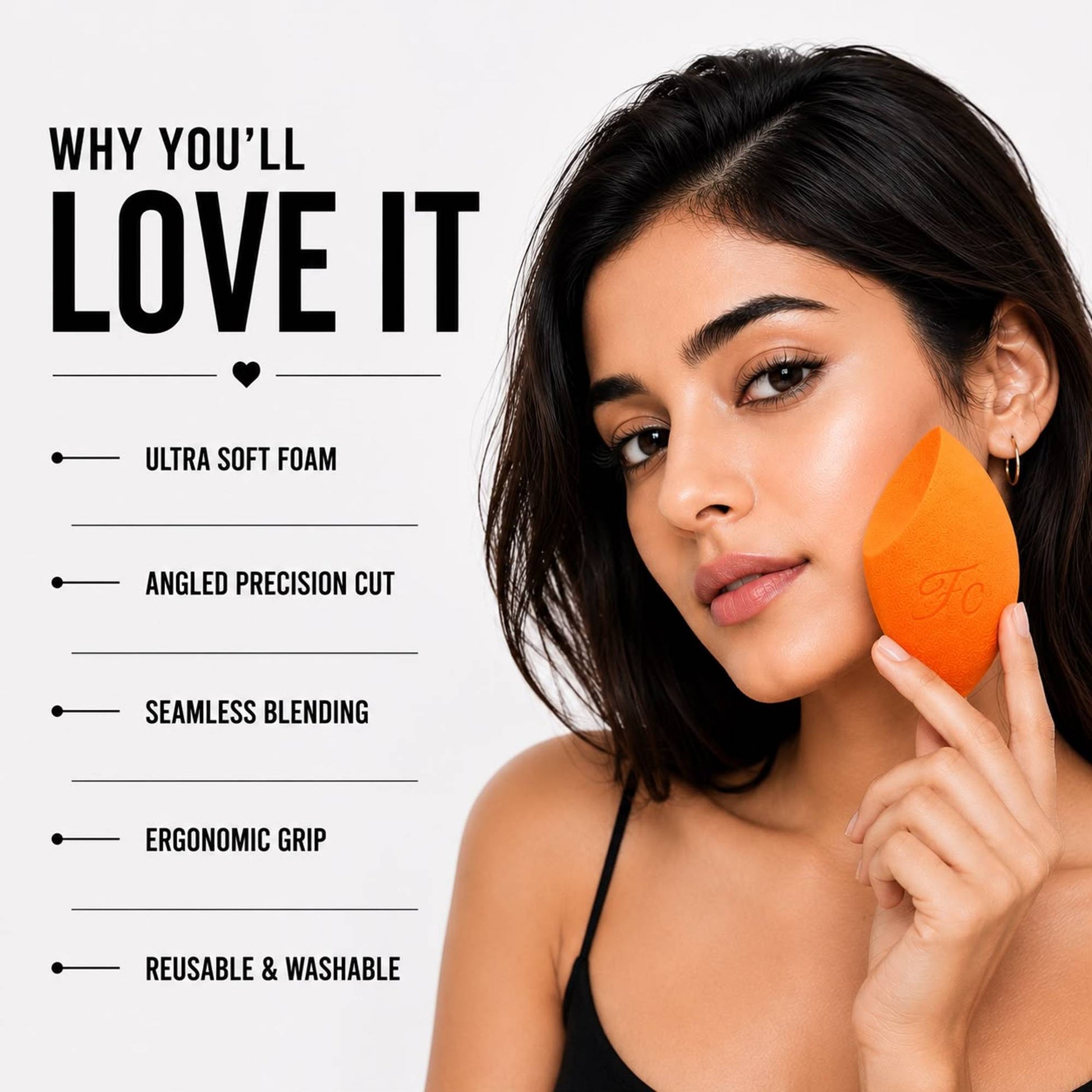 FASHION COLOUR Platinum Beauty Blender - Yellow