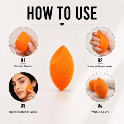FASHION COLOUR Platinum Beauty Blender - Yellow