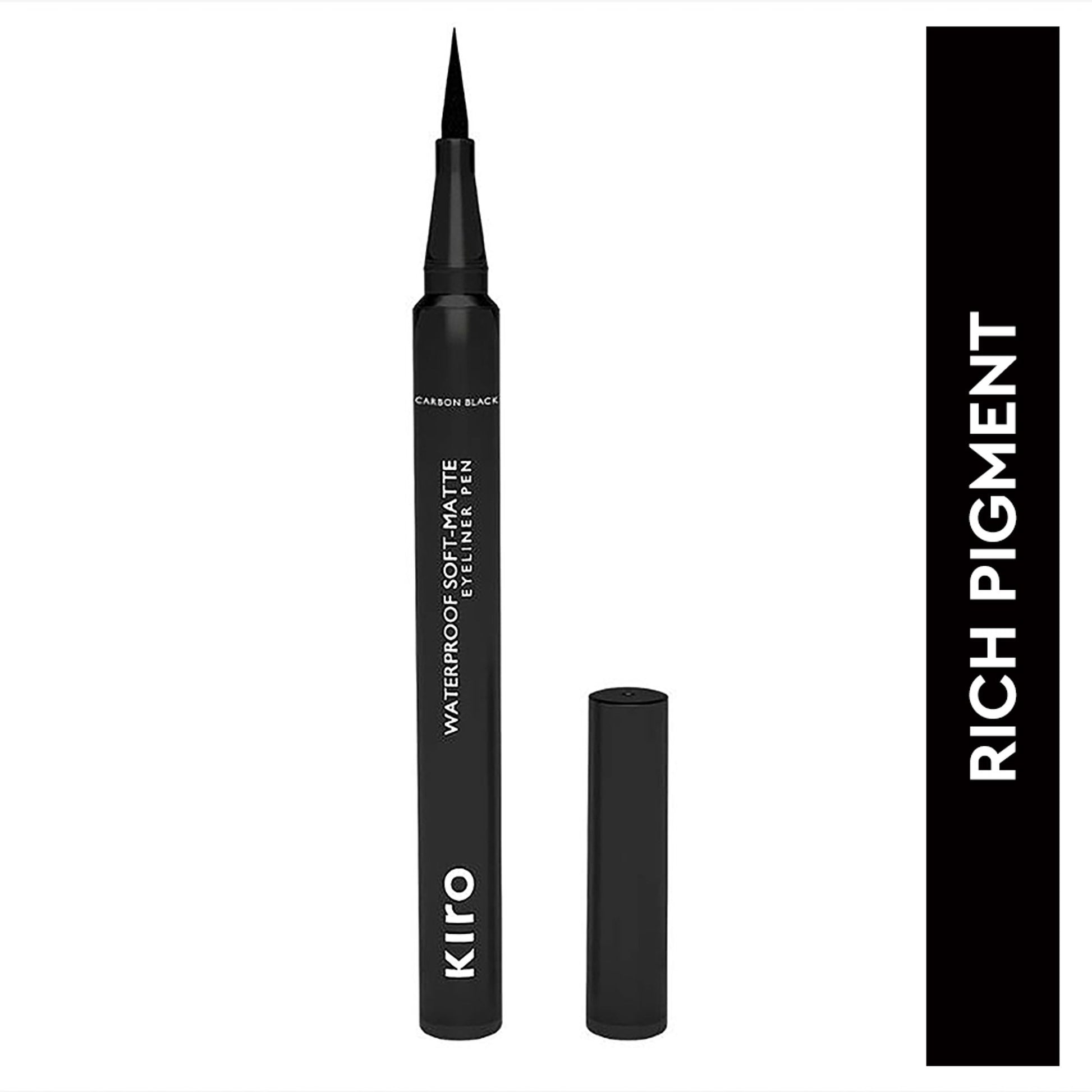 KIRO Waterproof Soft-Matte Eyeliner Pen - Carbon Black