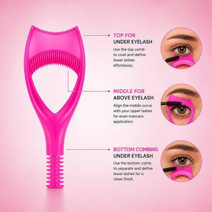 Kayanara Eyelash Guard For Mess-Free Mascara Application & Smudge-Free Eye Makeup Tool