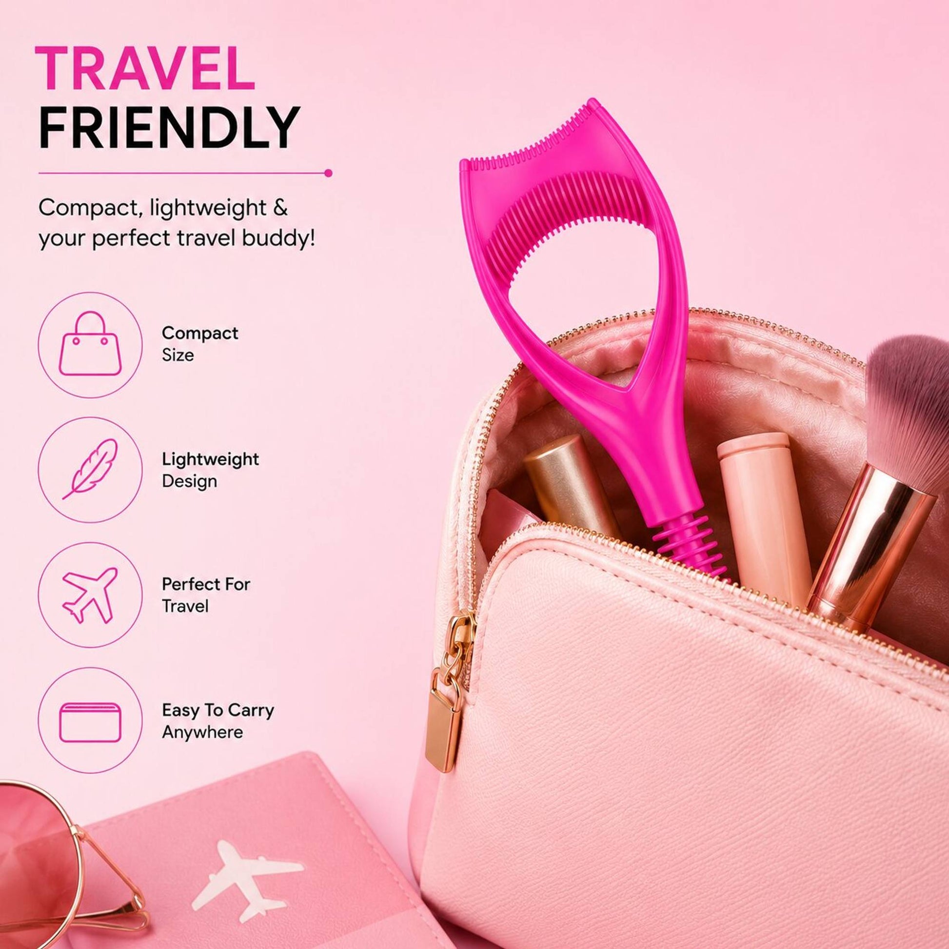 Kayanara Eyelash Guard For Mess-Free Mascara Application & Smudge-Free Eye Makeup Tool